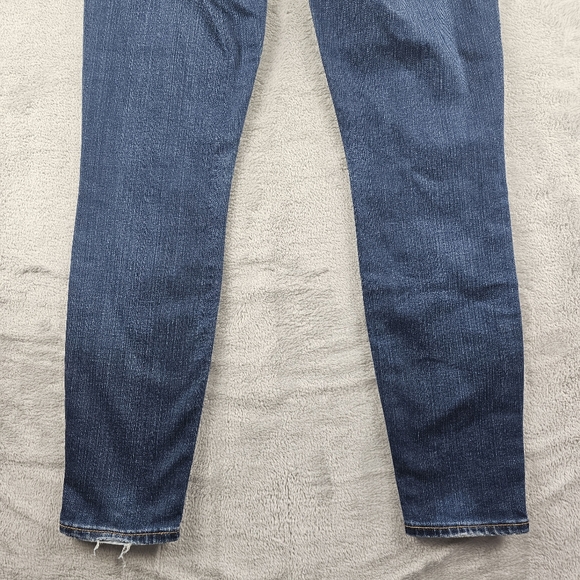 J. Crew Toothpick Ankle Blue Denim Jeans Womens Size 27 - Picture 12 of 12